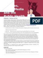 Vaccines, Social Media and The Public Health