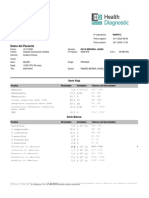 Análisis clínicos completo Hospital Quirónsalud Córdoba