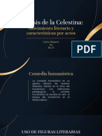 Análisis Literario de La Celestina