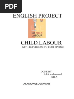 Class 12 English Project 2024 2025 | PDF
