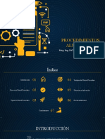 Procedimientos Almacenados SQL SEVER