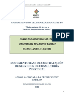 Convocatoria BID