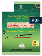 STD 9 TH Maths English Bridge Course