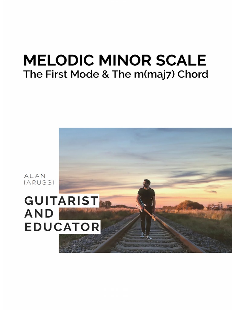 Melodic Minor Scale Basics & Chords | PDF | Harmony | Chord (Music)