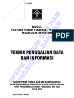 BPSDM Hukum Dan Ham Fungsional Dan Ham: Teknik Penggalian Data Dan Informasi