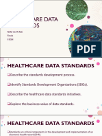 Healthcare data standards and their role in healthcare communication