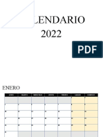 Calendario 2022