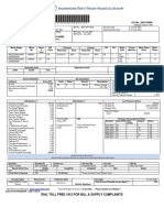 Electricity bill summary under 40 characters