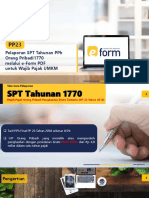 Materi Eform PDF Orang Pribadi - UMKM - Untuk WP