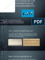 Evolución de Los Dispositivos de Almacenamiento