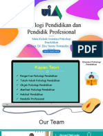 Psikologi Pendidikan & Pendidik Profesional