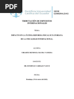 FISCALIDAD INTERNACIONAL