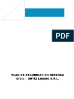 Plan de Seguridad - Ortiz Lossio SRL 2022