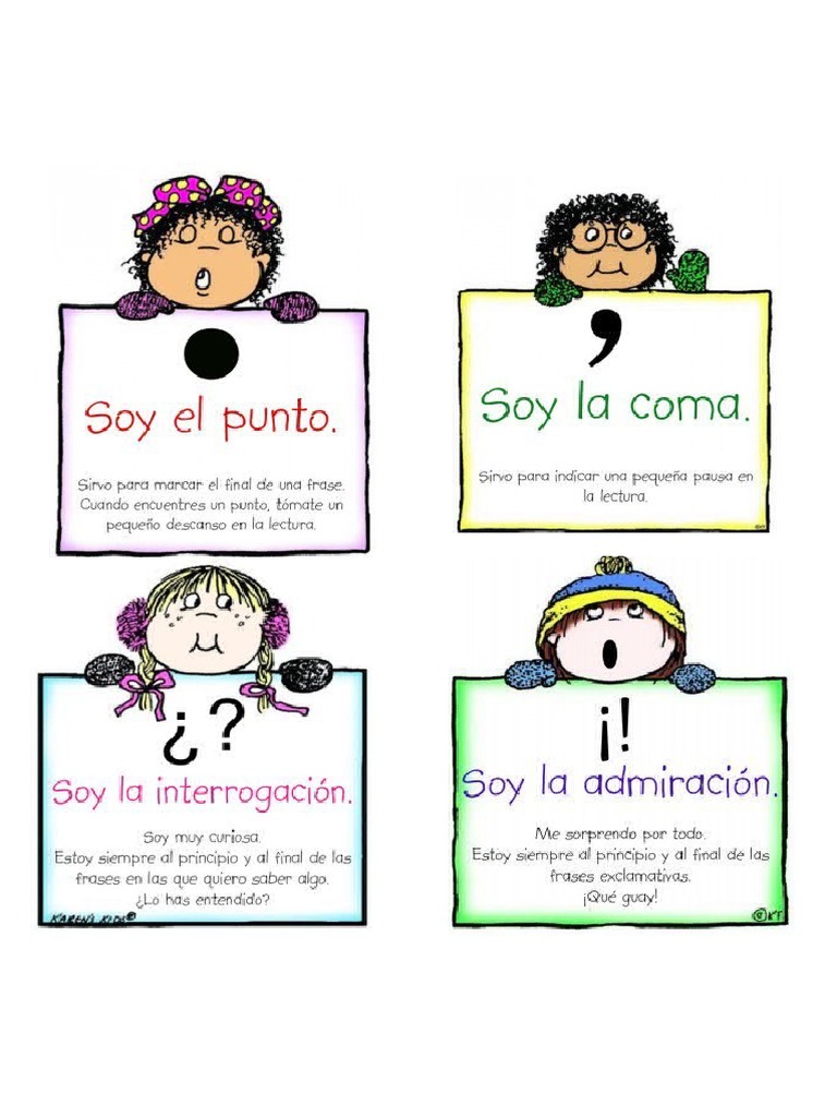 Signos de Puntuacion en Textos | PDF