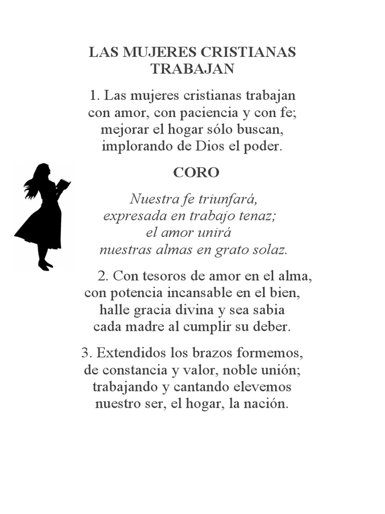 Las Mujeres Cristianas Trabajan. PDF