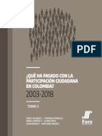 53. Velásquez Fabio (2020) Tomo 3 Participacion Ciudadana 2003 2018 Resultados y Perspectivas