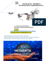 Tecnicas de Estudio e Investigacion.