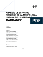 Parcial-Urbanismo 1-Distrito de Barranco