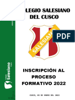 Manual Inscripción Proceso Formativo 2022