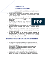 Educacion Familiar