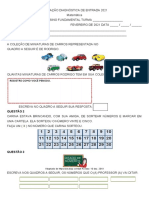 1o ANO AVALIACAO DIAGNOSTICA 2021