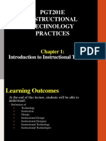 Chapter 1 - Introduction to Instructional Technology