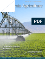 Conservation Agriculture in California