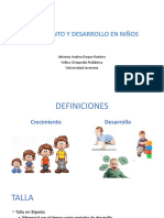 Crecimiento y desarrollo en niños: hitos motores y del lenguaje