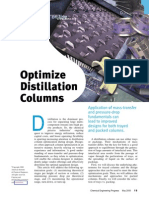 Optimize Distillation Columns