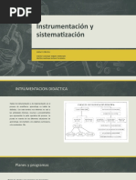 Instrumentación y Sistematización