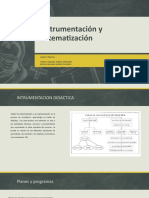 Instrumentación y Sistematización