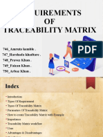 Requirements OF Traceability Matrix
