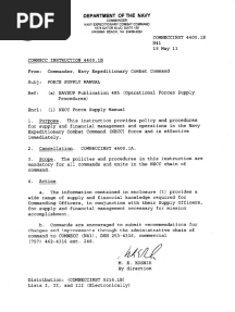 NECC Force Supply Manual 4400.1B