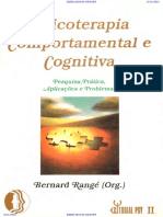 Rangé, B. (Org.) - (1995) - Psicoterapia Comportamental e Cognitiva, Pesquisa, Prática, Aplicações e Problemas