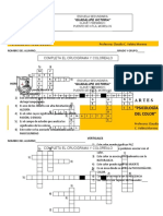 Crucigrama de La Psicología Del Color
