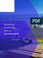 Beneficial Ownership Data In: Procurement