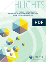 OECD Public Procurement Progress Report 2019