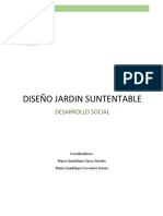 Diseño Jardín Sustentable