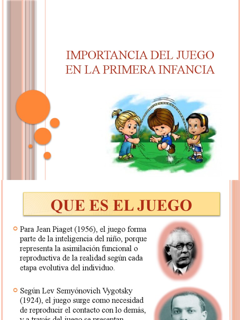 Importancia Del Juego en La Primera Infancia | PDF