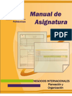 Manual Planeación y Organización