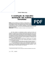 A Construção Do Masculino, Dominação Das Mulheres e Homofobia