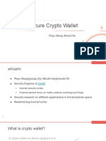 DEF CON Safe Mode - Blockchain Village - Peiyu Wang - Exploit Insecure Crypto Wallet