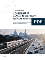 The Impact of Covid 19 On Future Mobility Solutions VF