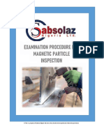 Examination Procedure For Magnetic Particle Inspection