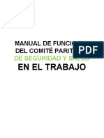 Manual de Funciones y Responsabilidades Copasst