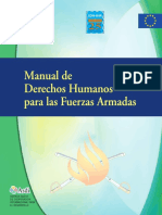 Manual de Derechos Humanos para Las Fuerzas Armadas Coleccion Iidh