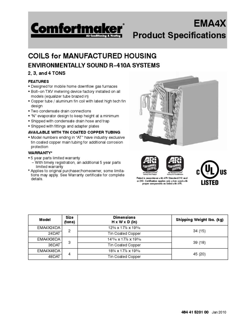 Comfortmaker End4x24l14a Article 1395692704001 en Ss | PDF | Pipe ...