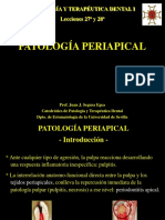 Leccion 27 y 28. Patologia Periapical-Reparacion2019 