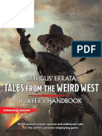 Dd5e Old Gus Weird West PHB v151