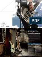 2015 Yamaha Electric Guitar Catalog